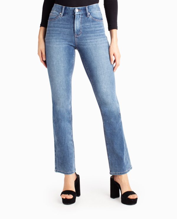 high rise boot jean